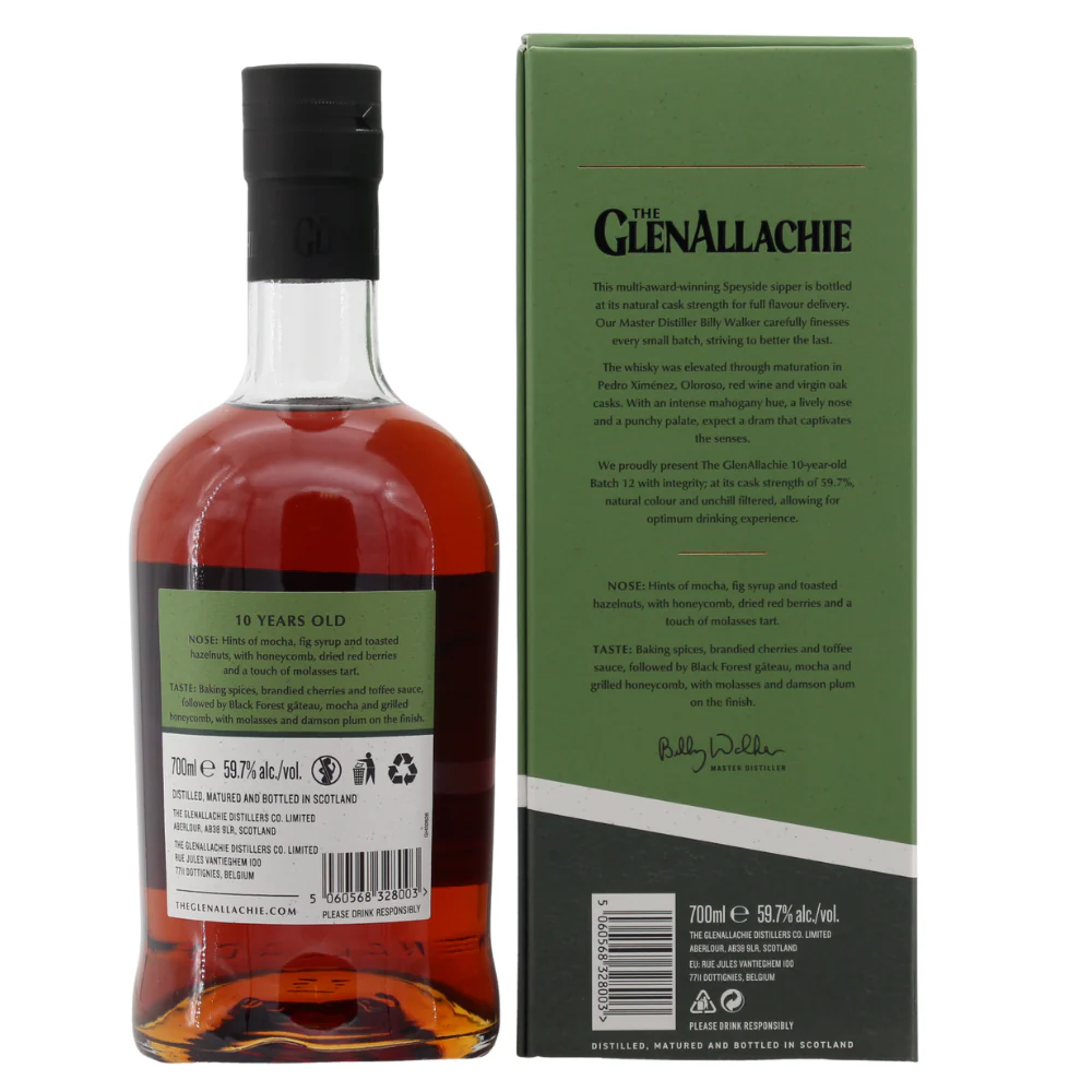 Glenallachie 10 Jahre Cask Strength Batch 12 59,7% 0,7l - Image 2