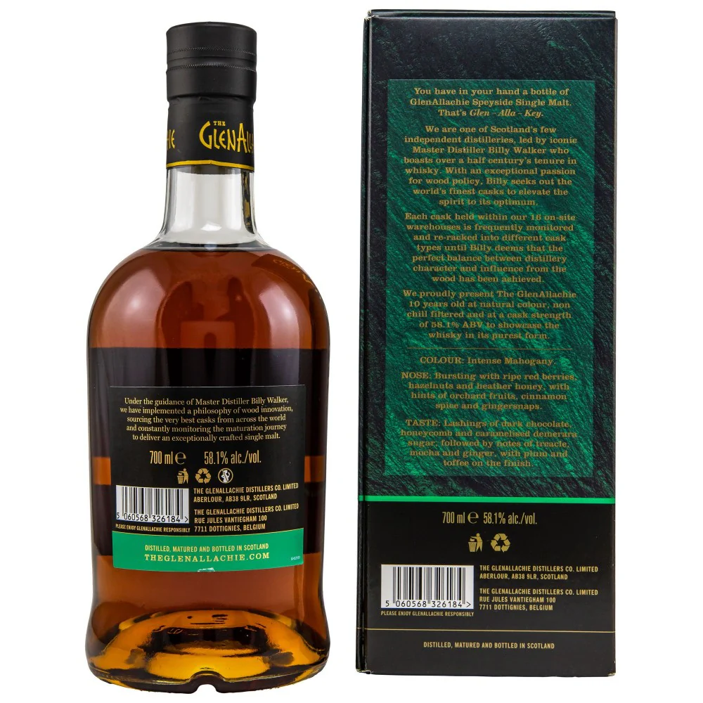 Glenallachie 10 Jahre Cask Strength Batch 9 58,1% 0,7l - Image 2