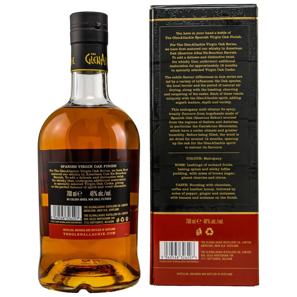 Glenallachie 10 Jahre Spanish Oak Wood Finish 48% 0,7l - Image 2