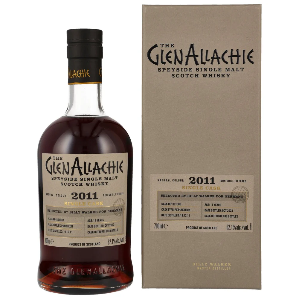 Glenallachie 11 Jahre 2011/2023 PX Puncheon #801088 62,1% 0,7l
