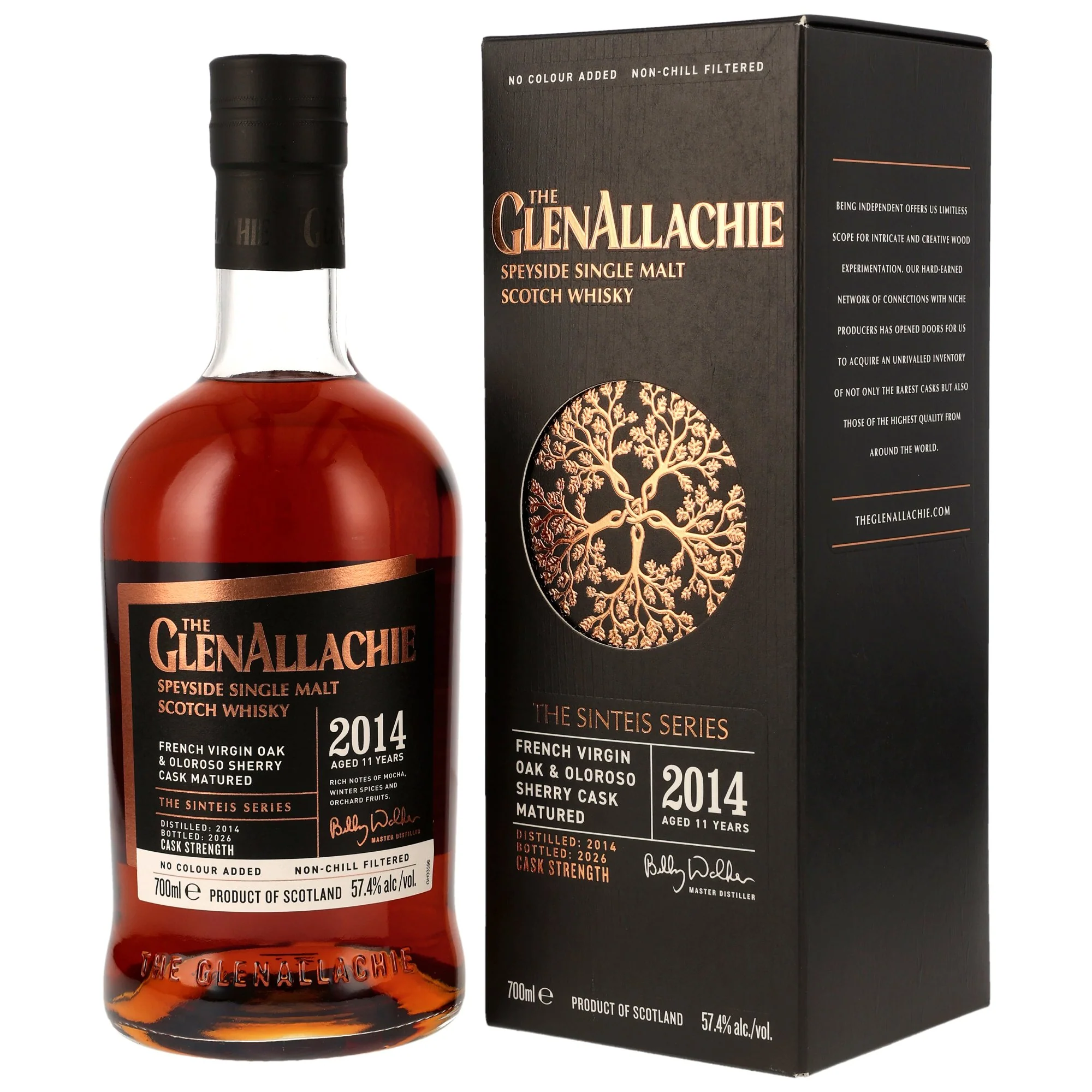 GlenAllachie 11 Jahre 2014/2026 Sinteis Series Part III 57,4% 0,7l