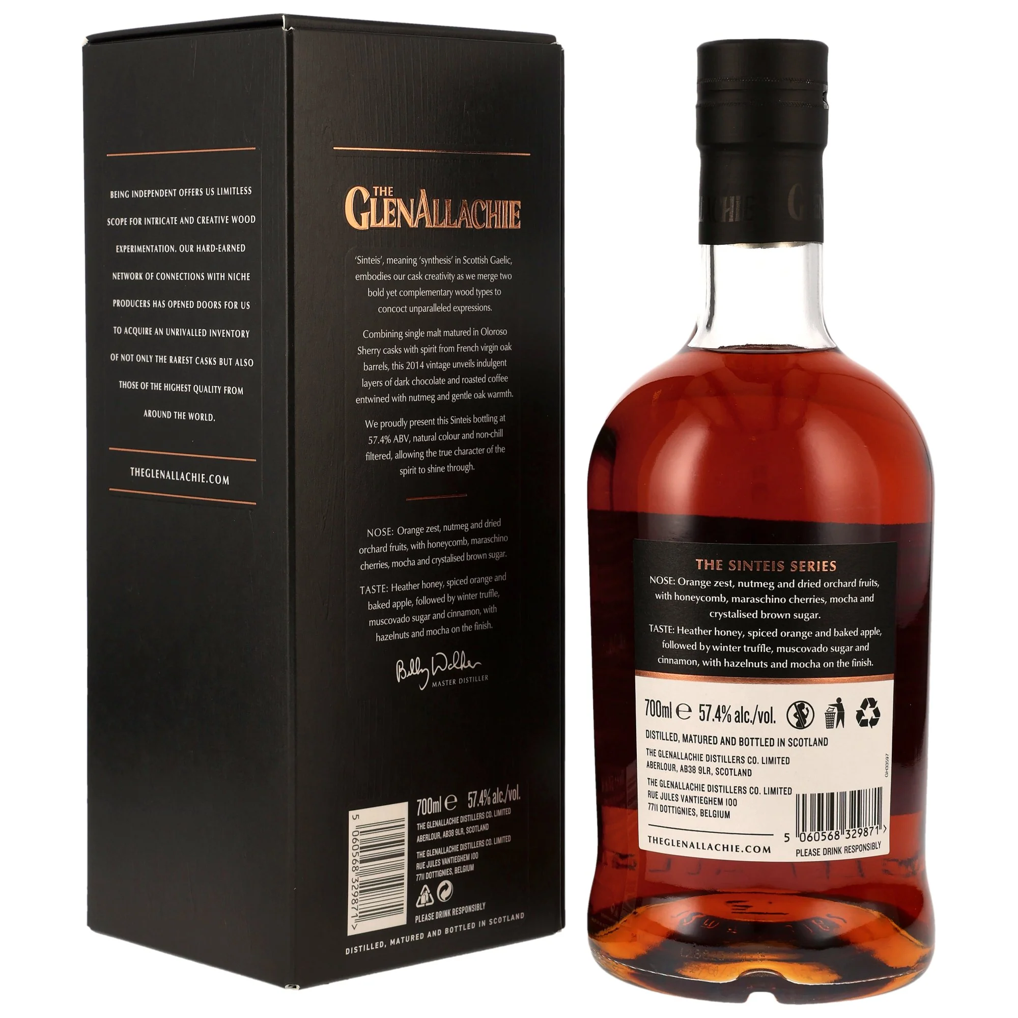 GlenAllachie 11 Jahre 2014/2026 Sinteis Series Part III 57,4% 0,7l - Image 2