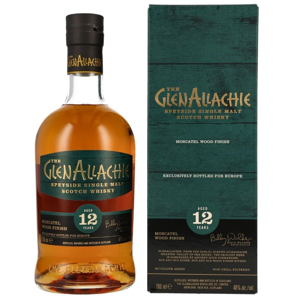 Glenallachie 12 Jahre Moscatel Wood Finish 48% 0,7l