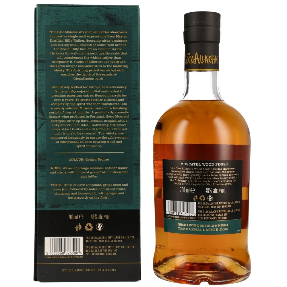 Glenallachie 12 Jahre Moscatel Wood Finish 48% 0,7l - Image 2