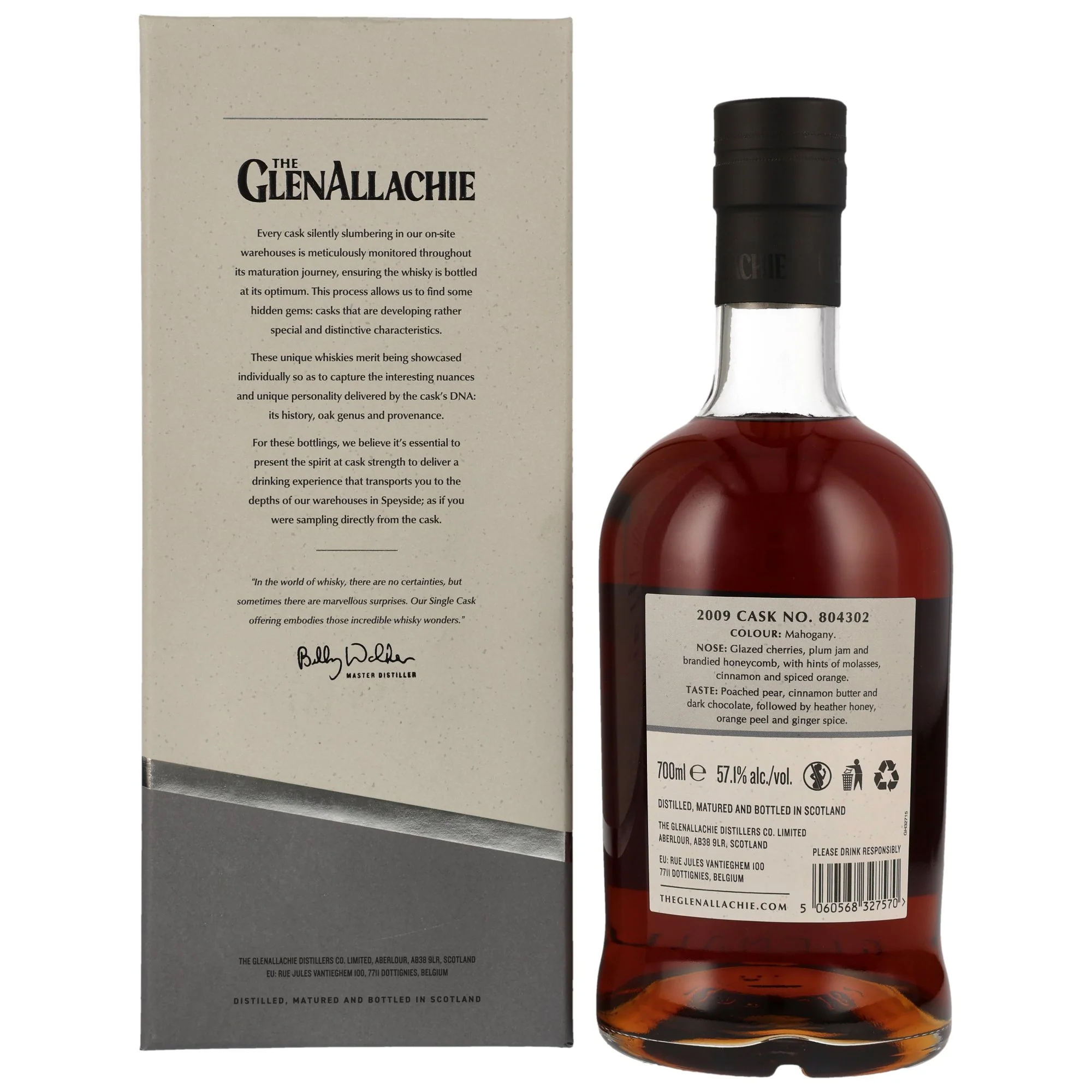 Glenallachie 14 Jahre 2009/2024 PX Puncheon #804302 57,1% 0,7l - Image 2