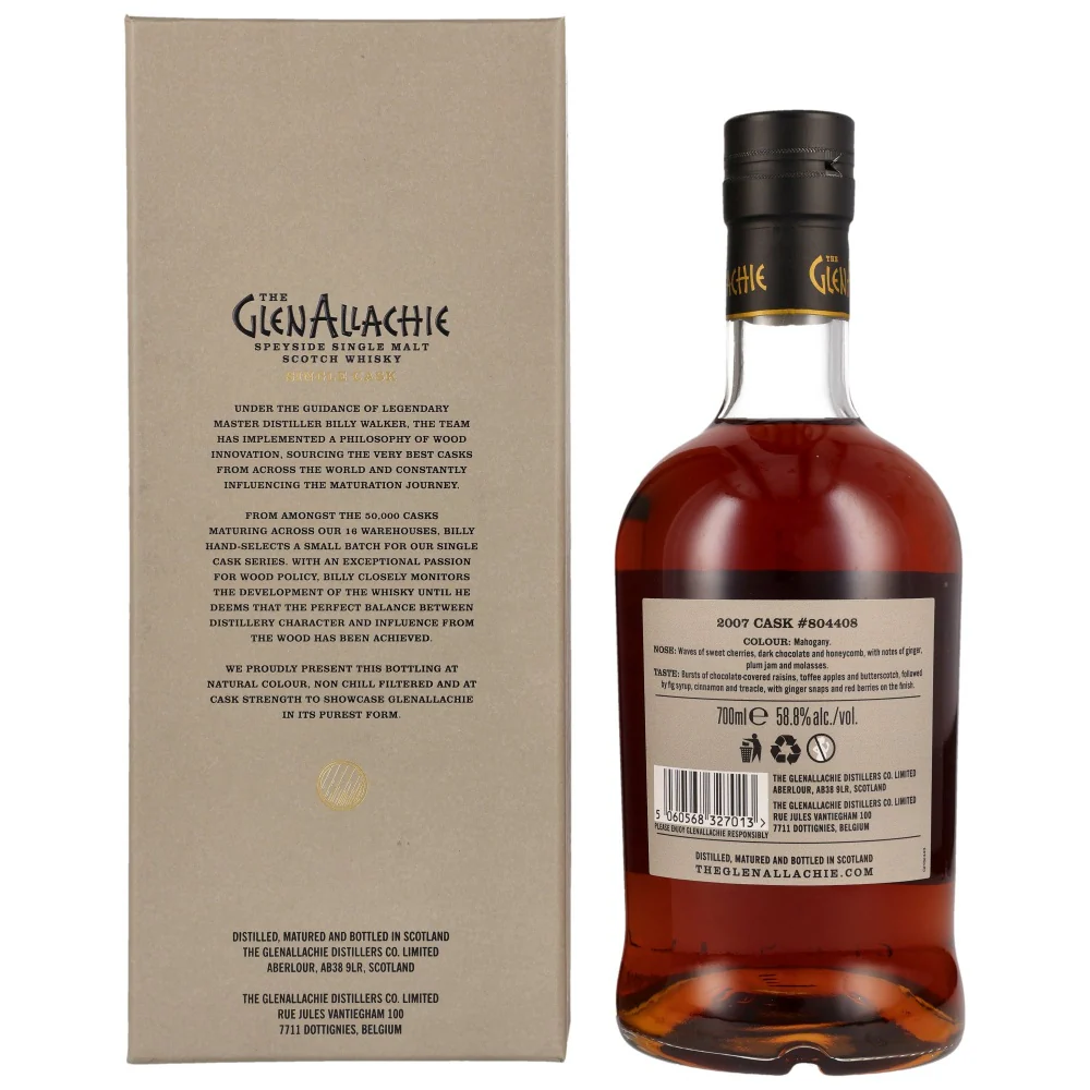 Glenallachie 15 Jahre Single Cask for Europe #804408 58,8% 0,7l - Image 2
