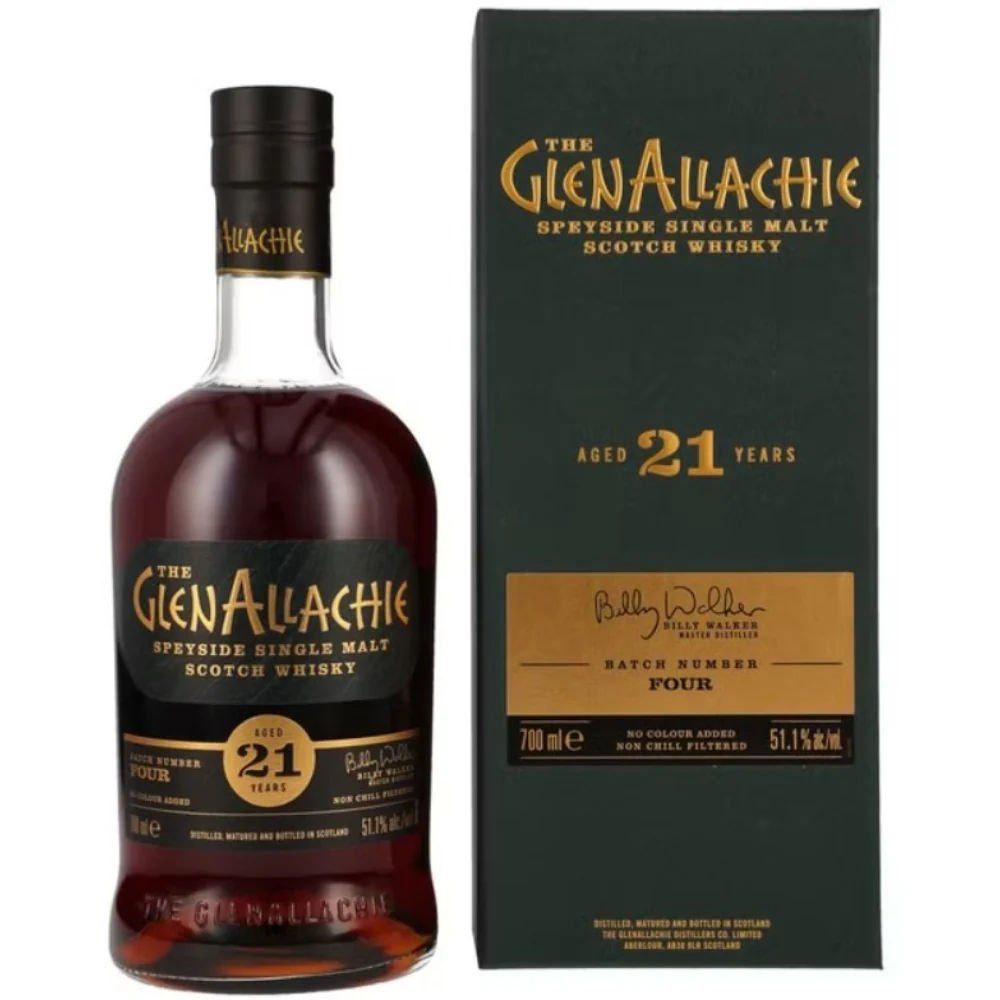 GlenAllachie 21 Jahre Batch 4 Cask Strength 51,1% 0,7l