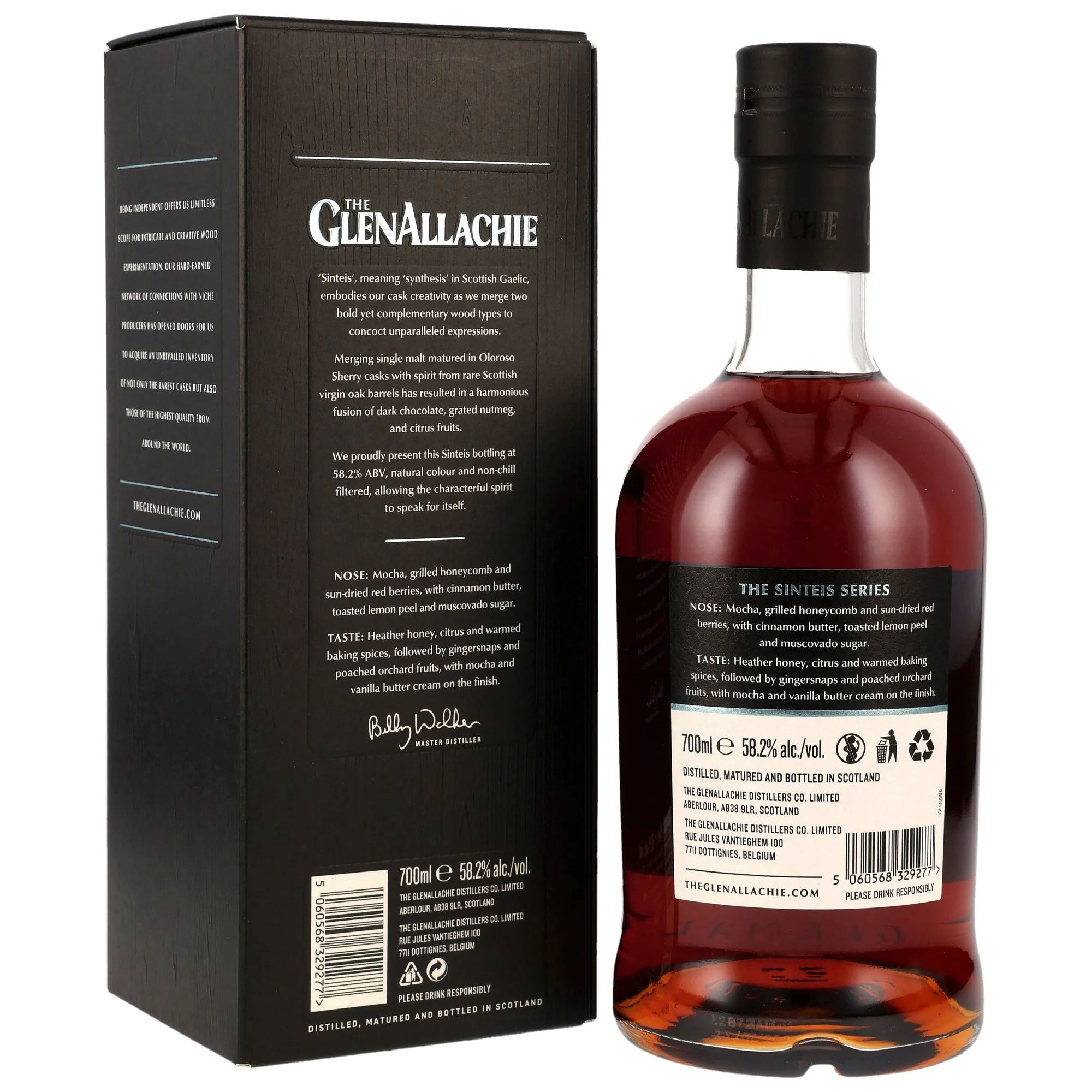 GlenAllachie 9 Jahre 2015/2025 Sinteis Series Part II 58,2% 0,7l - Image 2