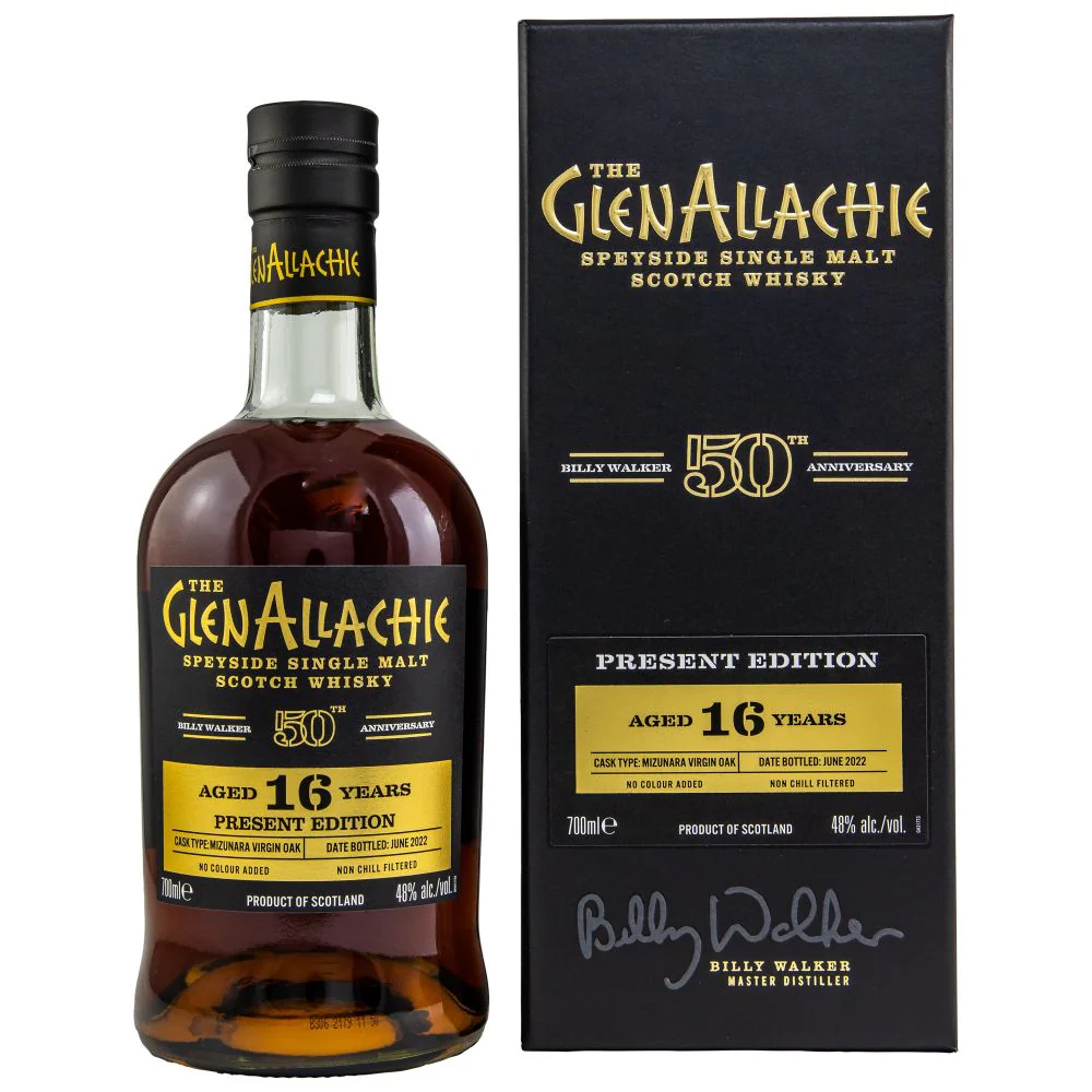 Glenallachie Present Editon 16 Jahre Billy Walker 50th Anniversary 48% 0,7l - Image 3