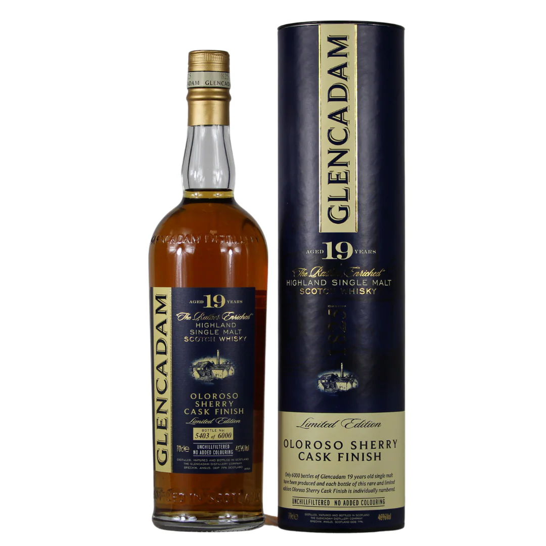 Glencadam 19 Jahre Limited Edition Oloroso Sherry Cask Finish 46% 0,7l