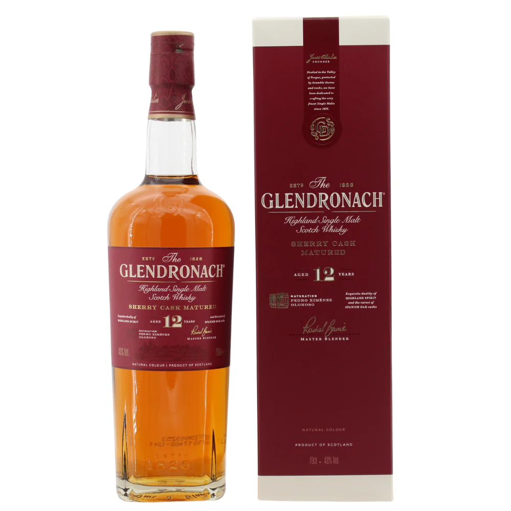 Glendronach 12 Jahre Sherry Cask Matured 43% 0,7l