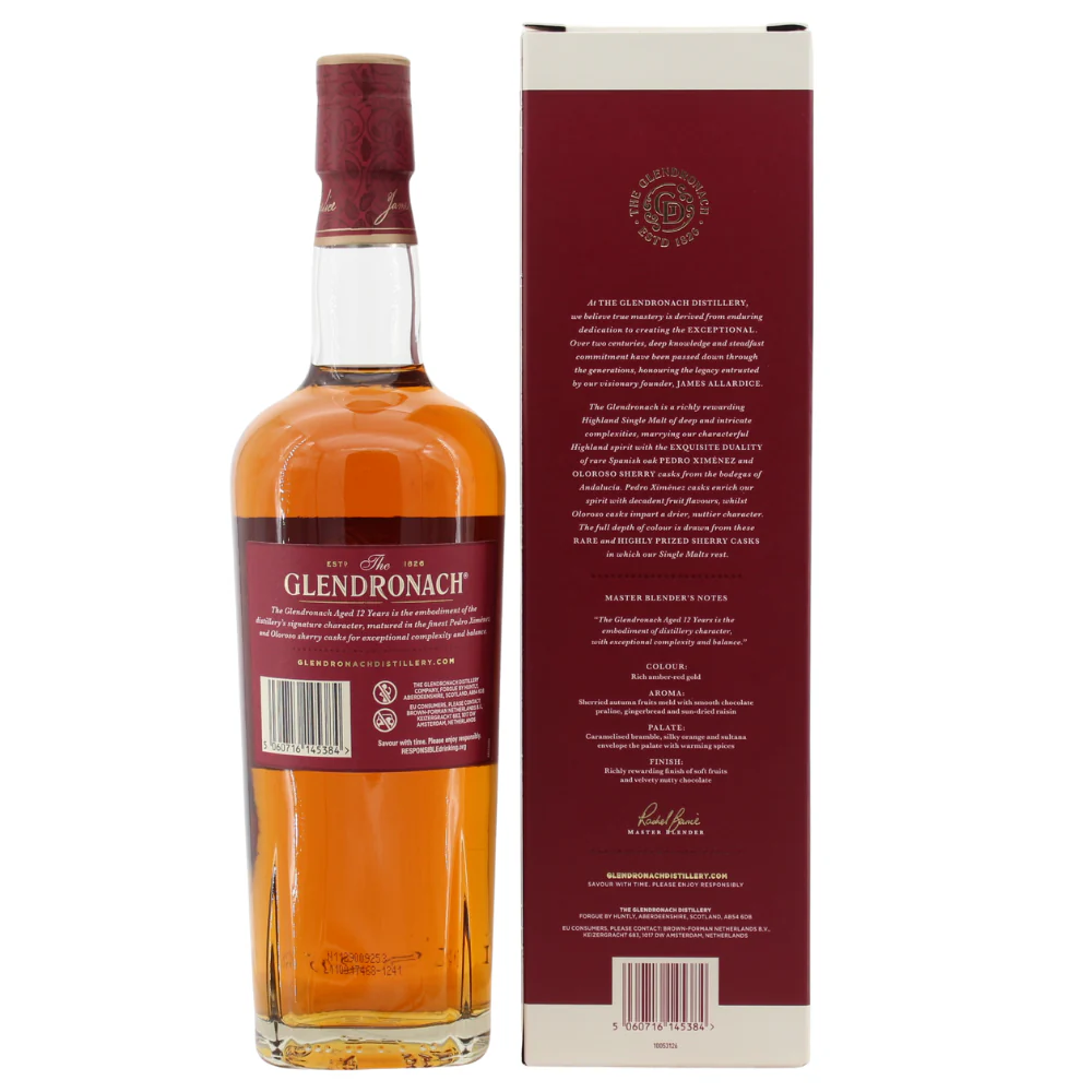 Glendronach 12 Jahre Sherry Cask Matured 43% 0,7l - Image 2