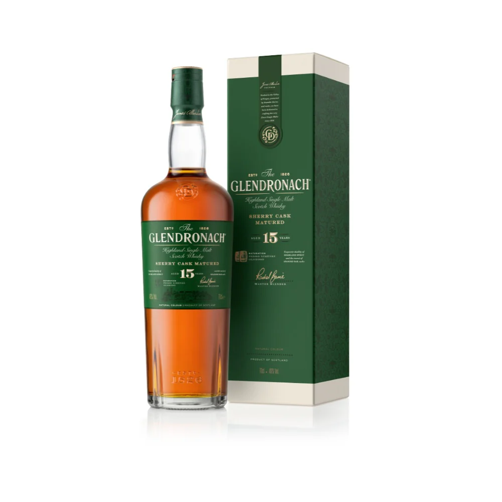 Glendronach 15 Jahre neues Design 46% 0,7l