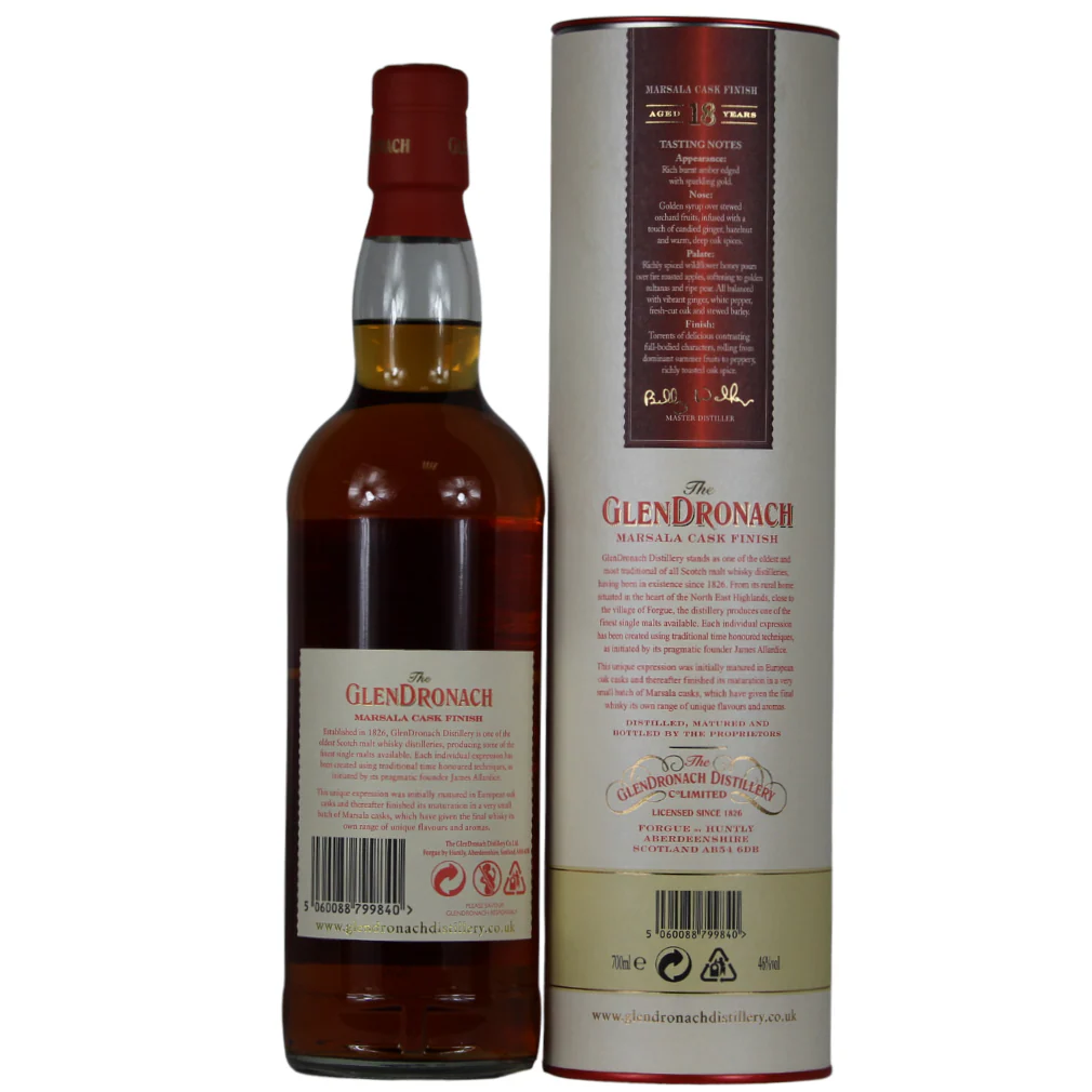 Glendronach 18 Jahre Marsala Finish 46% 0,7l - Image 2