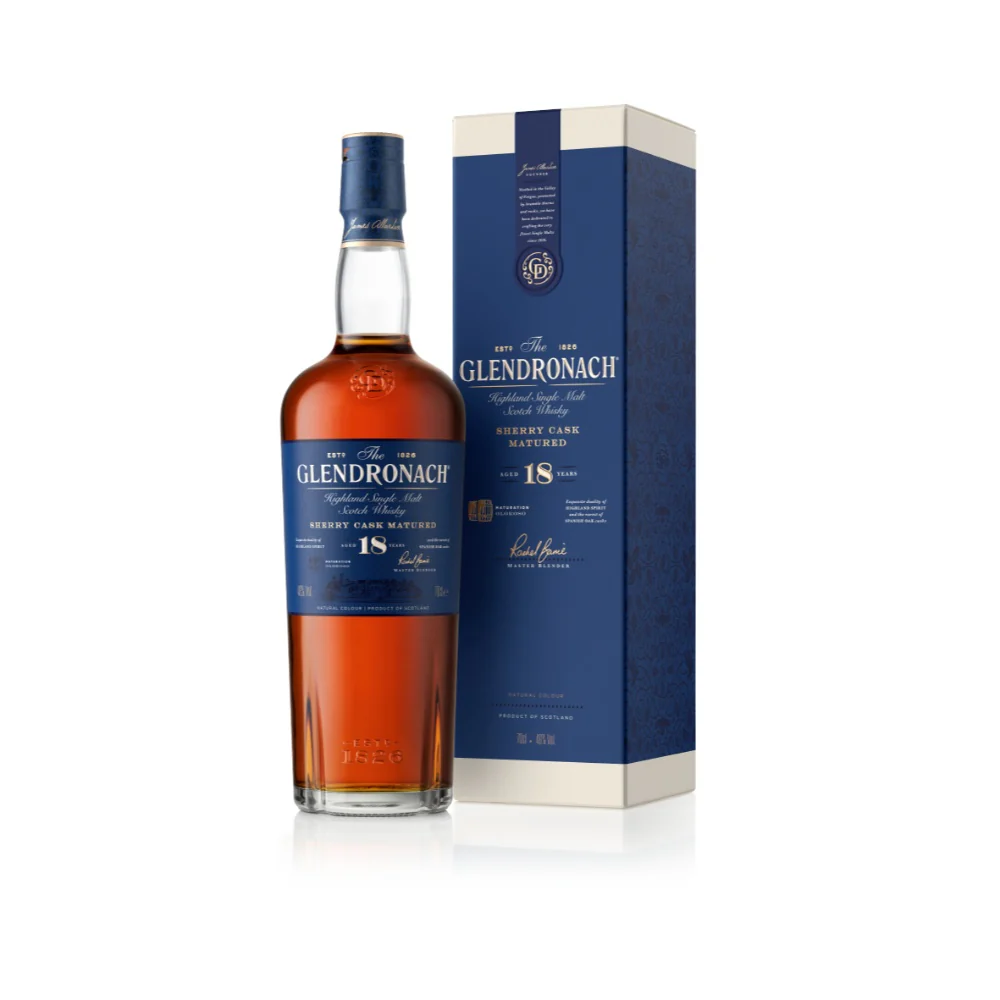 Glendronach 18 Jahre neues Design 46% 0,7l