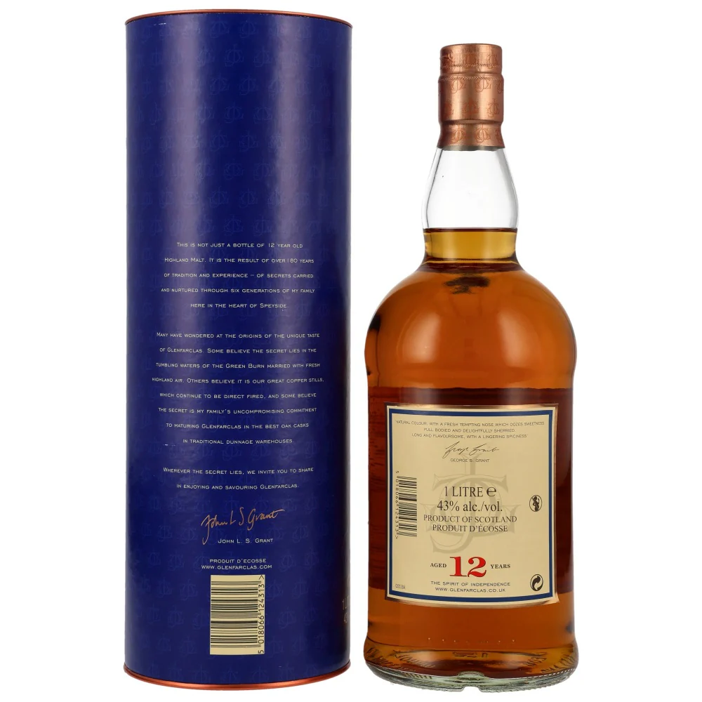 Glenfarclas 12 Jahre 43% 1l - Image 2