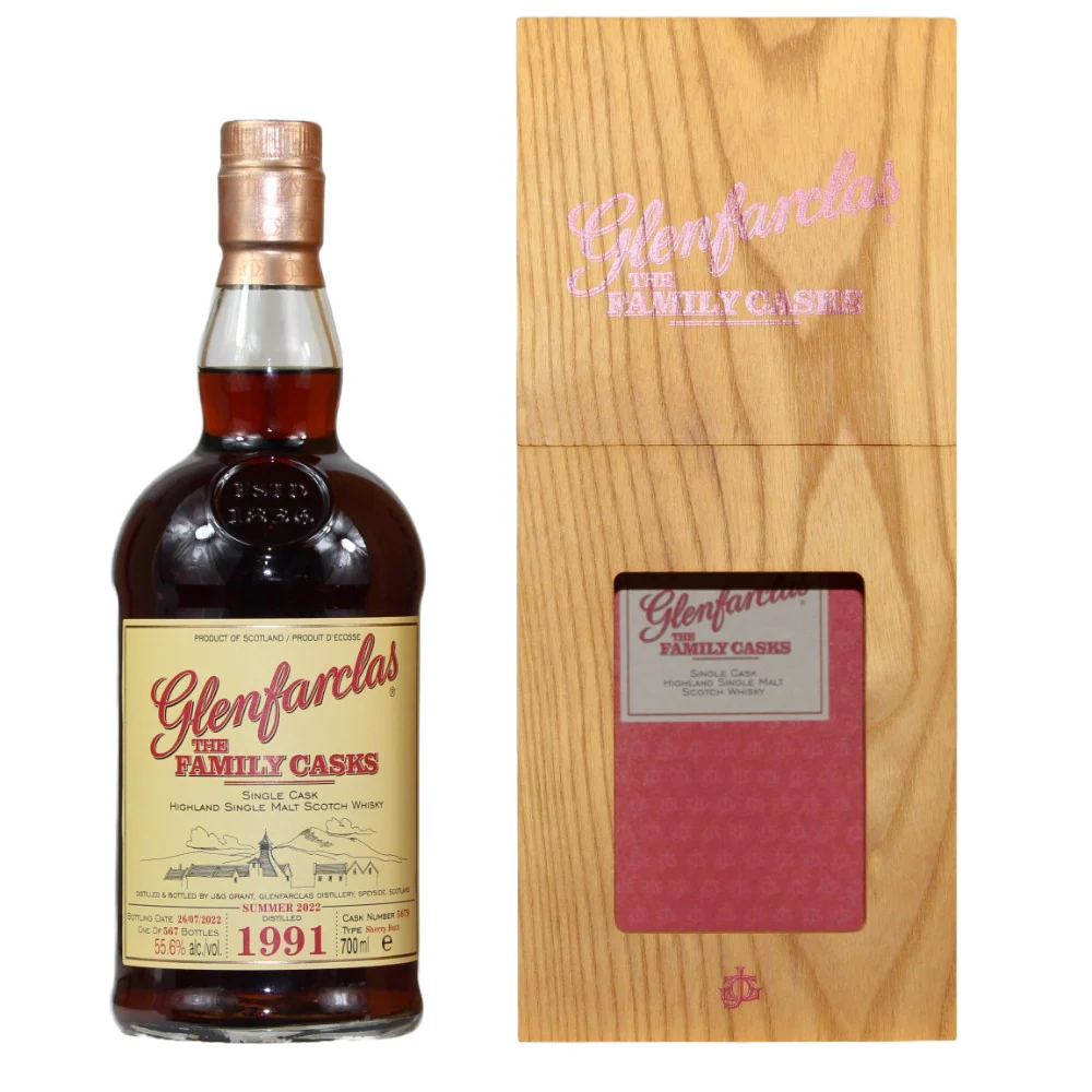 Glenfarclas 1991/2022 The Family Casks #5679 55,6% 0,7l