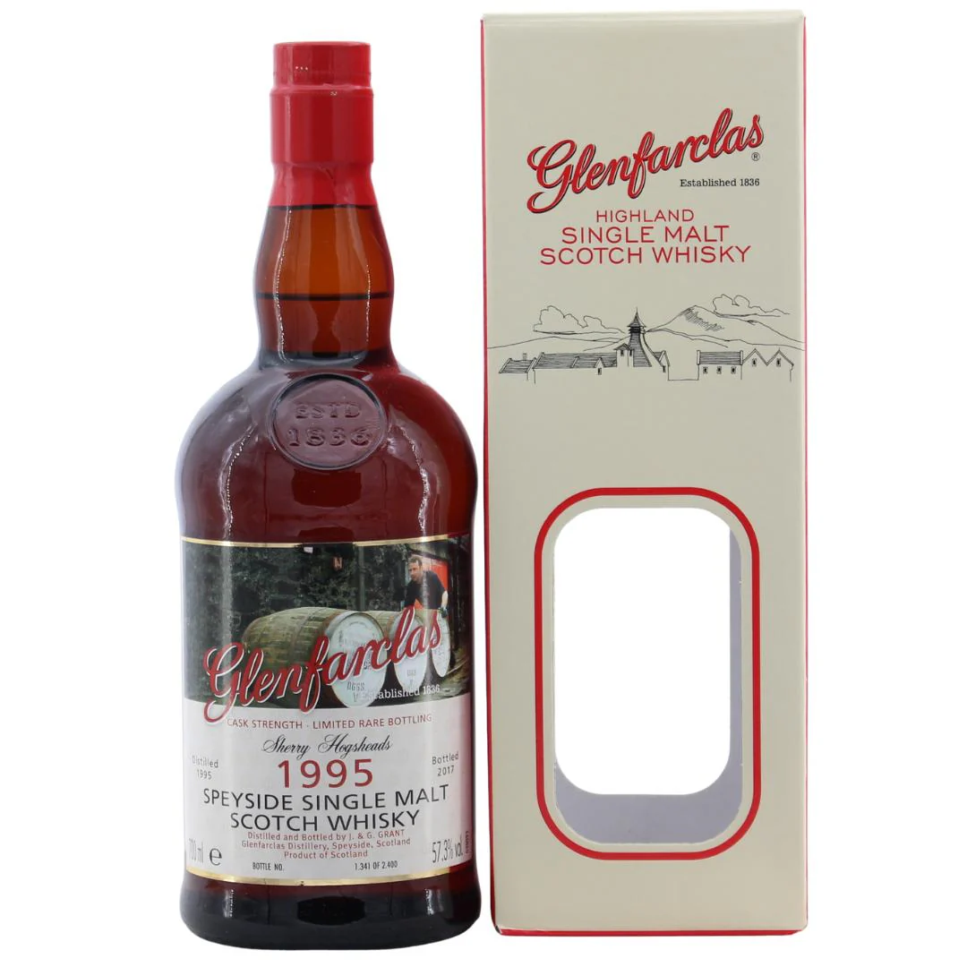 Glenfarclas 1995/2017 Cask Strength Limited Rare Bottling 57,3% 0,7l