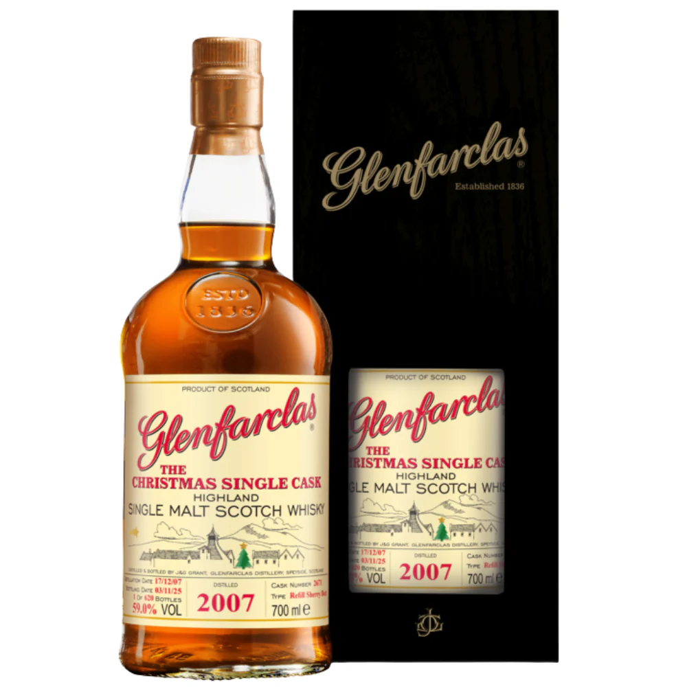 Glenfarclas 2007/2025 The Christmas Single Cask  59% 0,7l