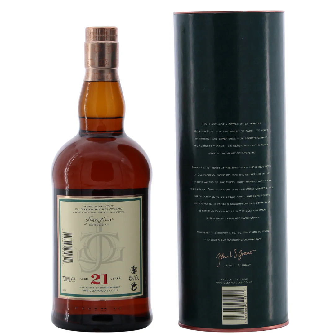 Glenfarclas 21 Jahre 43% (alte Abfüllung) 0.7l - Image 2