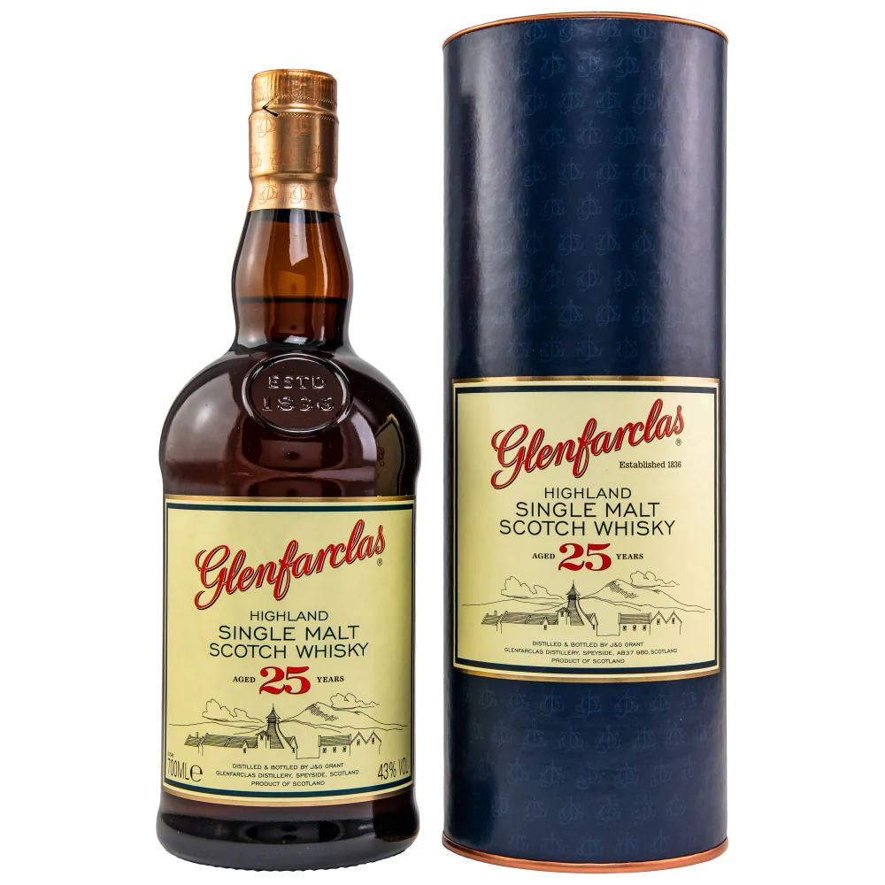 Glenfarclas 25 Jahre 43% 0.7l