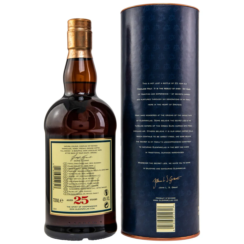 Glenfarclas 25 Jahre 43% 0.7l - Image 2
