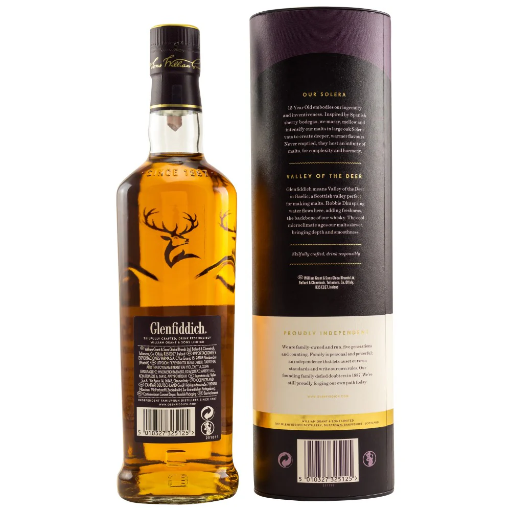 Glenfiddich 15 Jahre Our Solera 40% 0,7l - Image 2