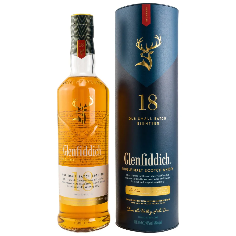 Glenfiddich 18 Jahre Our Small Batch 40% 0,7l