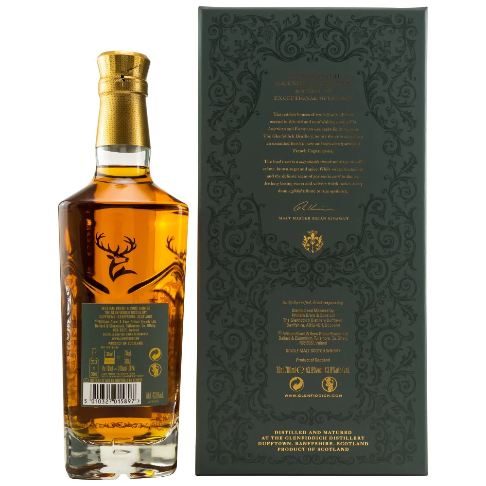 Glenfiddich 26 Jahre Grande Couronne 43,8% 0,7l - Image 2