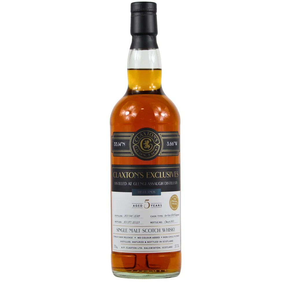 Glenglassaugh 5 Jahre Single Cask Claxton's Exclusives 57,7% 0,7l