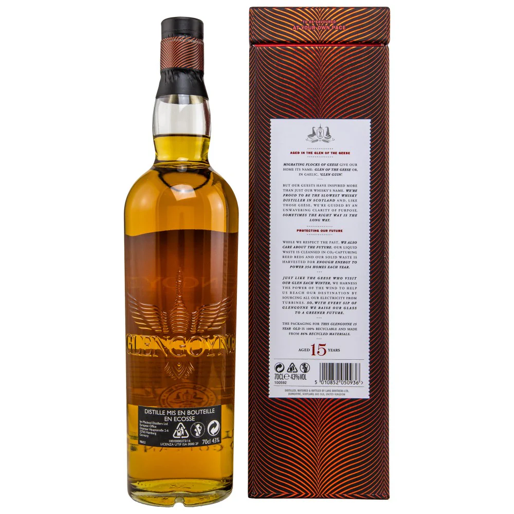 Glengoyne 15 Jahre 43% 0,7l - Image 2