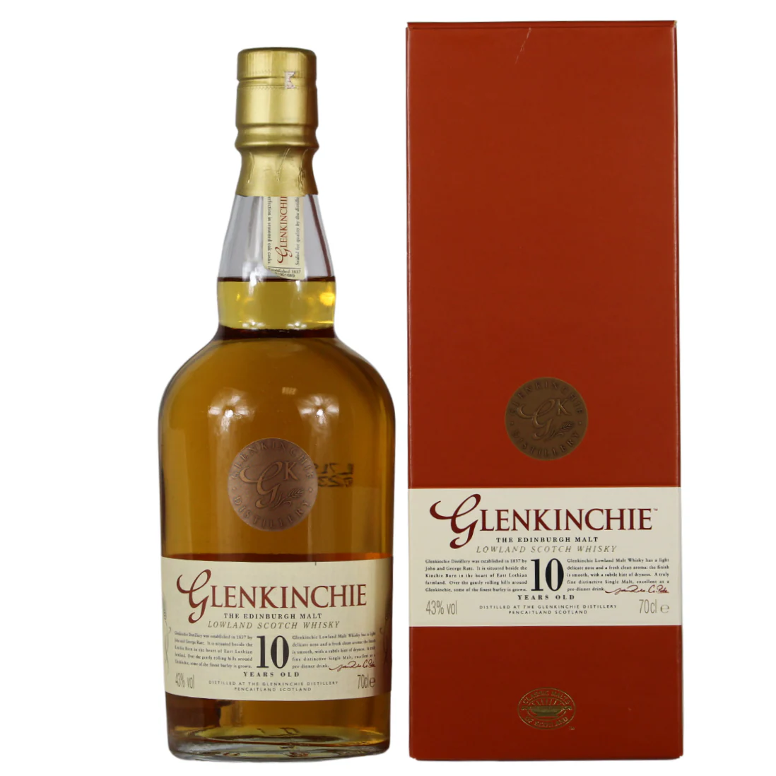 Glenkinchie 10 Jahre 43% 0,7l