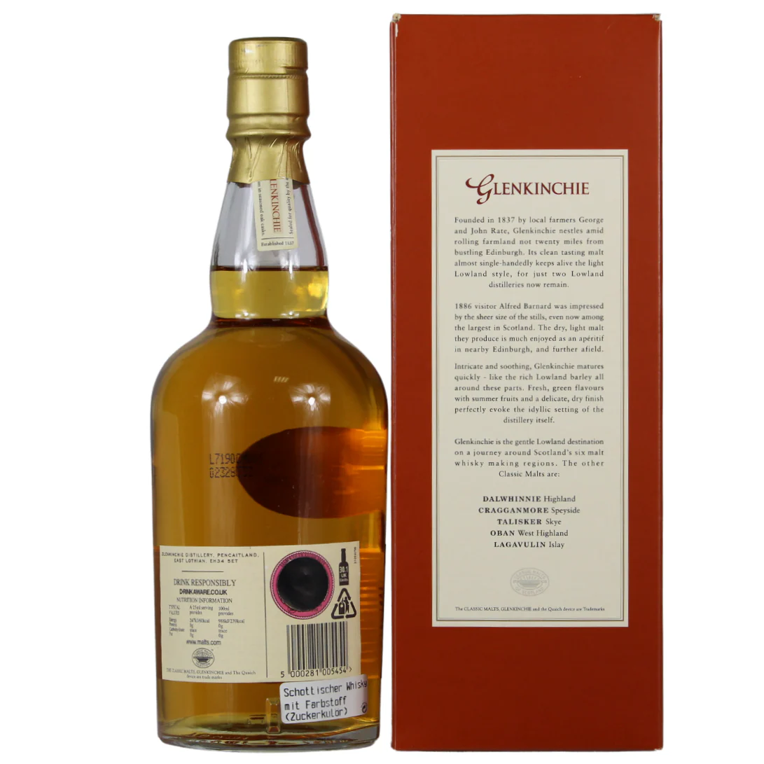 Glenkinchie 10 Jahre 43% 0,7l - Image 2