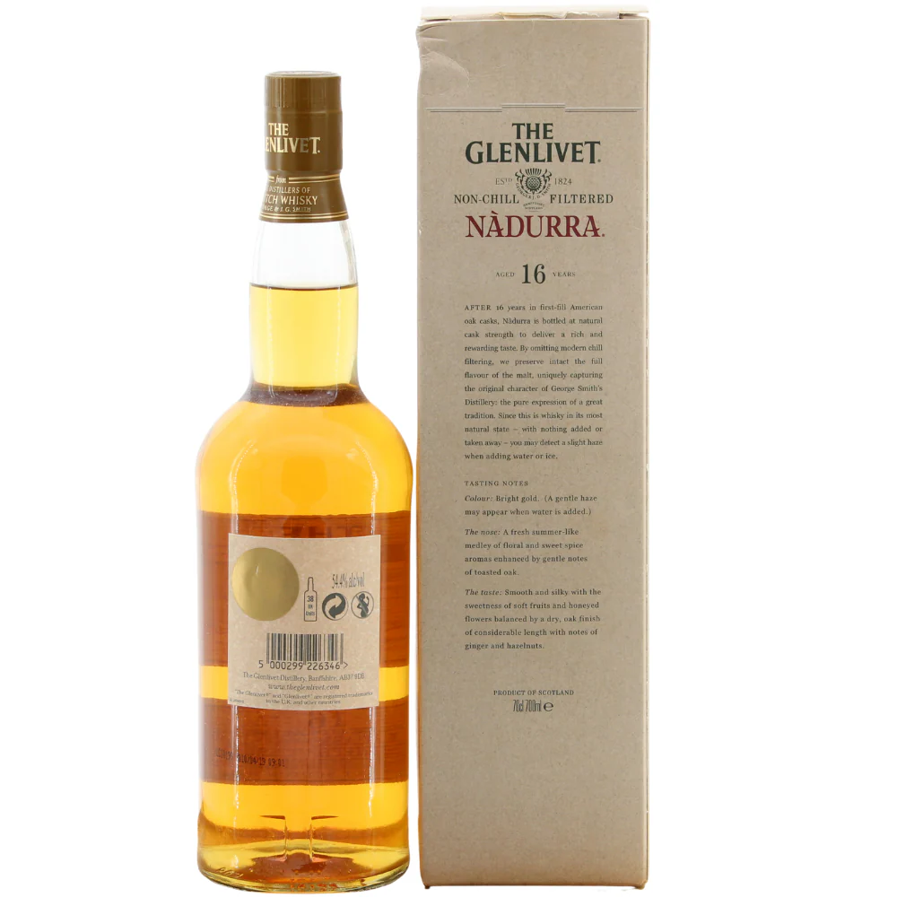 Glenlivet Nadurra 16 Jahre Bottled 04/10 Batch 0410J 54,4% 0,7l - Image 2