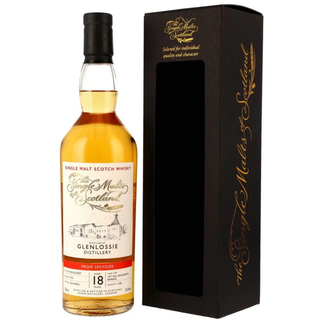 Glenlossie 2007/2025 18 Jahre SMoS 1st Fill Bourbon Barrel #773 55% 0,7l