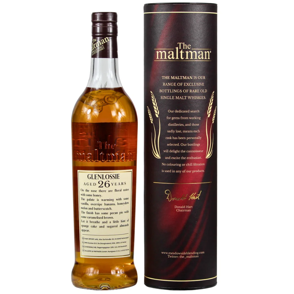 Glenlossie 26 Jahre 1997/2023 The Maltman Cask #18911 47,6% 0,7l - Image 2
