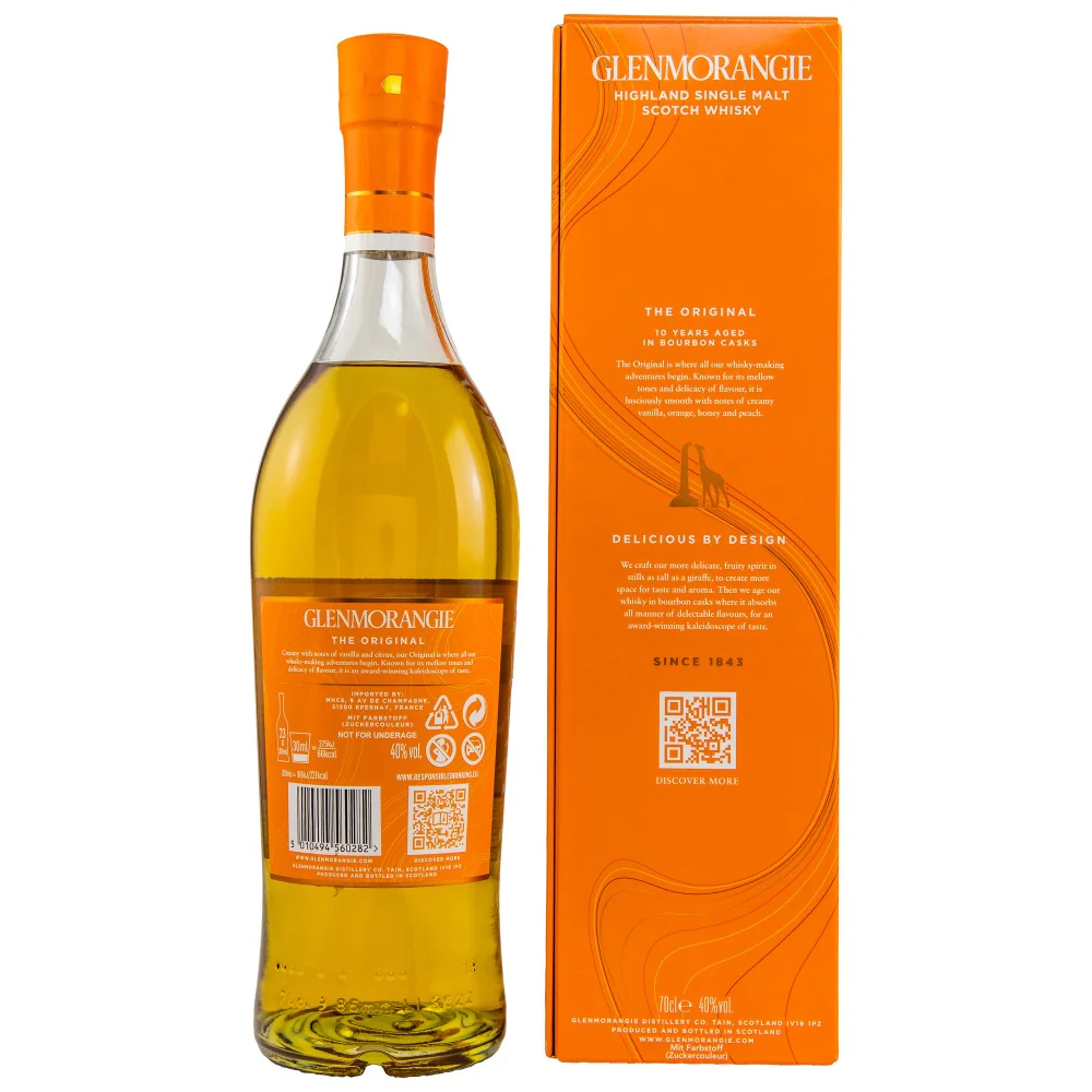 Glenmorangie 10 Jahre Orginal 40% 0,7l - Image 2