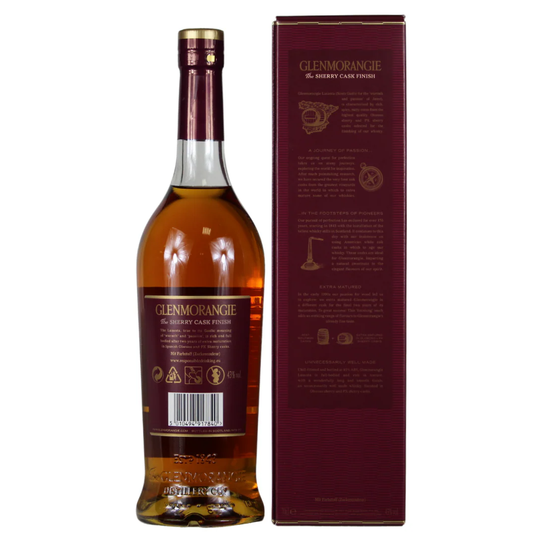 Glenmorangie 12 Jahre Lasanta (3rd Edition) 43% 0,7l - Image 2