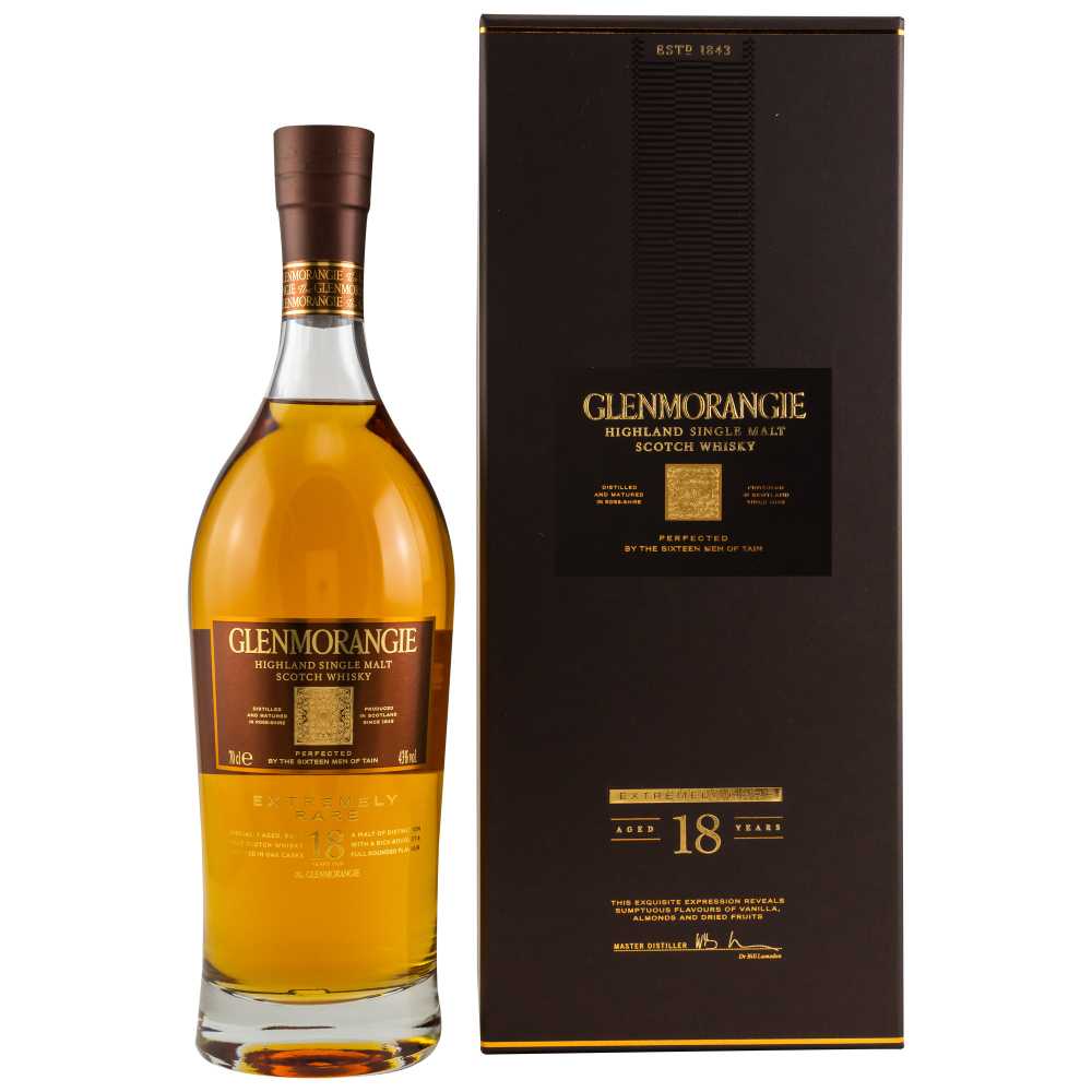 Glenmorangie Extremely Rare 18 Jahre 43% 0,7l