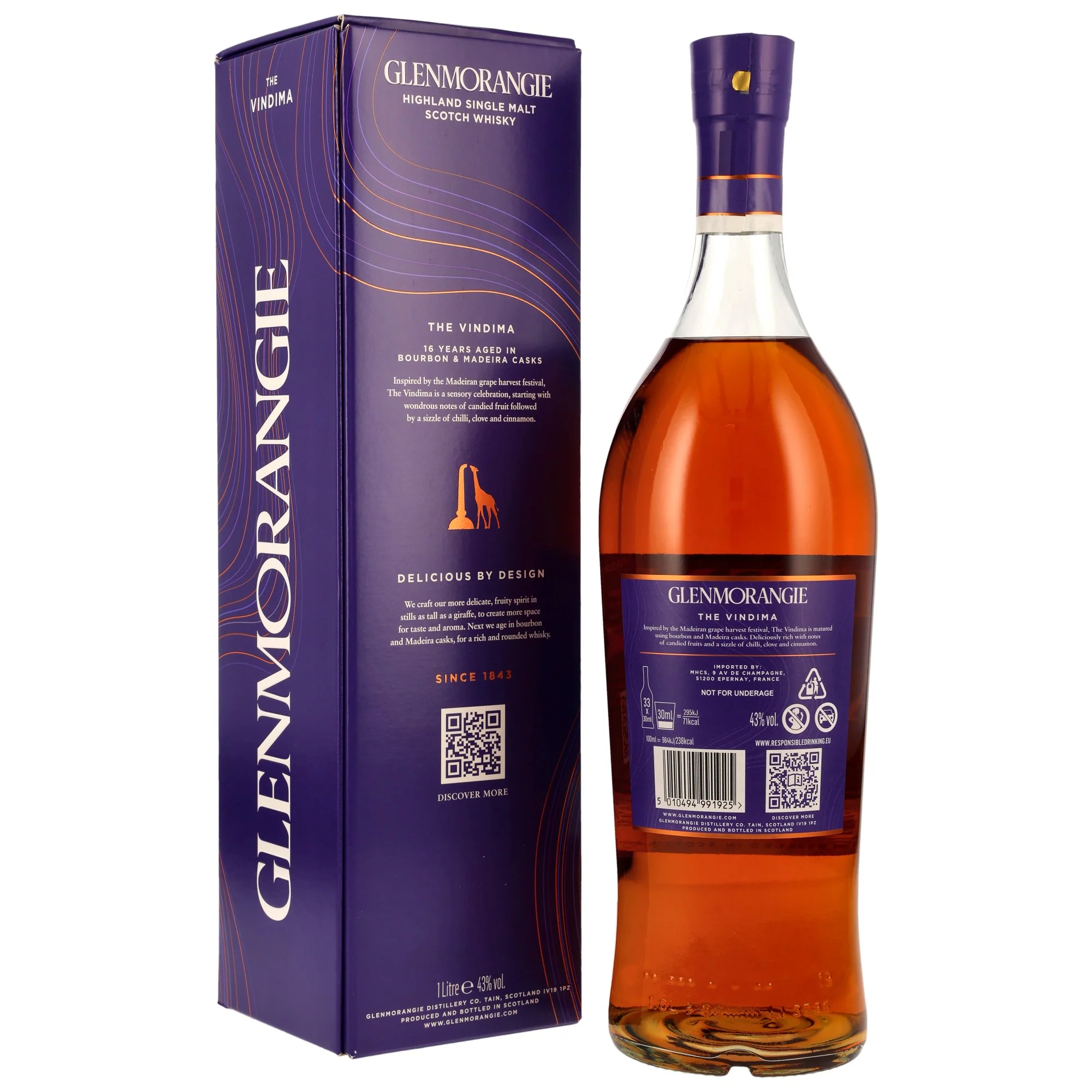 Glenmorangie 16 The Vindima 43% 1,0l - Image 2