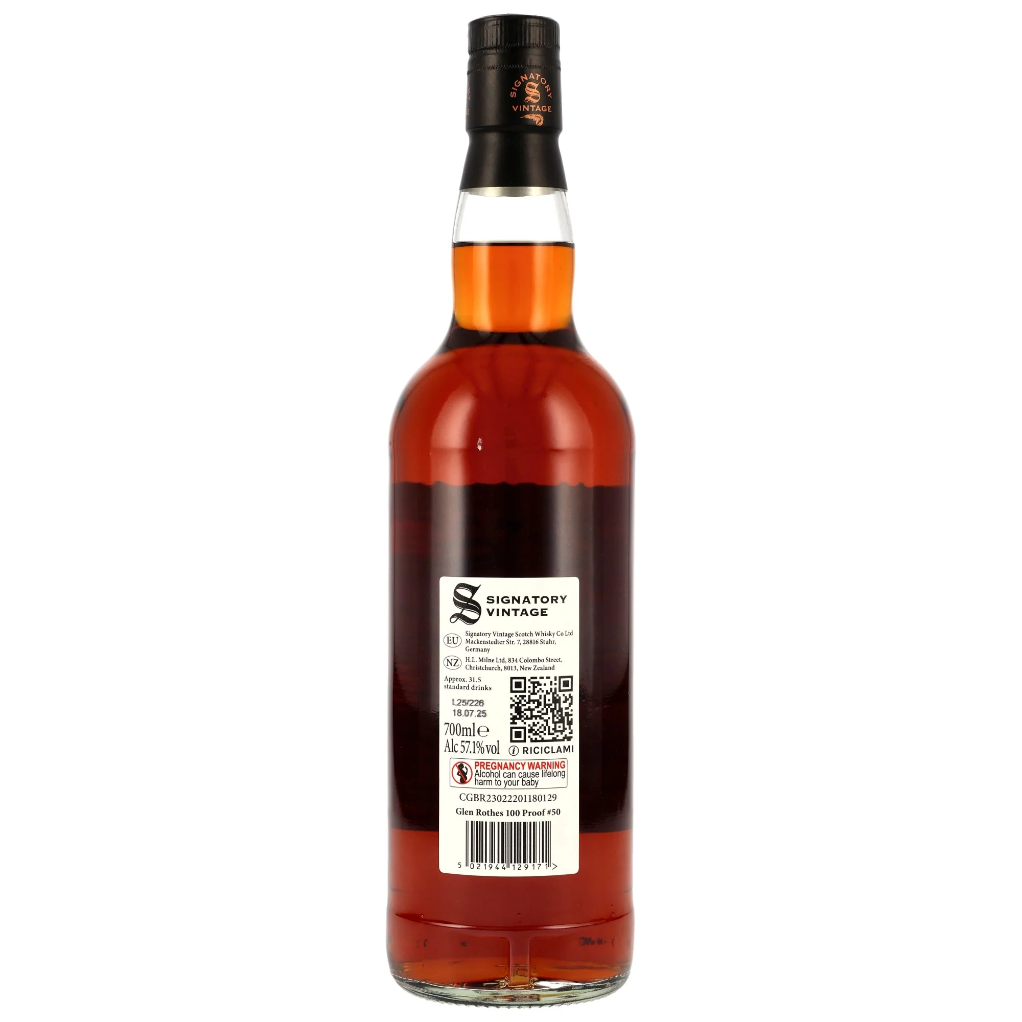 Glenrothes 10 Jahre 2015/2025 100 Proof Edition #50 SV 57,1% 0,7l - Image 2