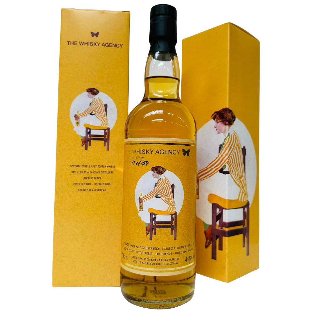 Glenrothes 36 Jahre 1989/2025 The Whisky Agency 44,8% 0,7l