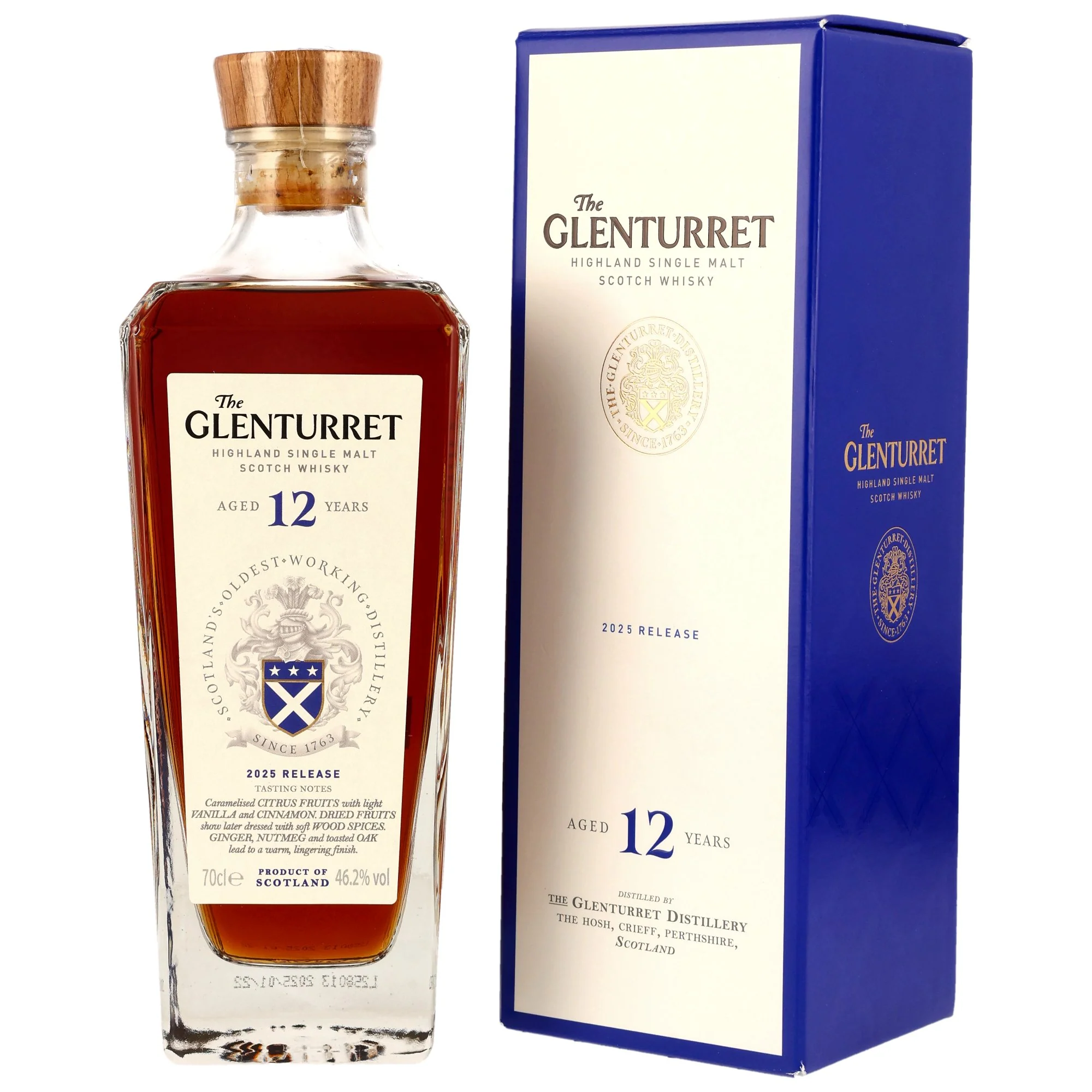 Glenturret 12 Jahre 2025 Release 46,2% 0,7l
