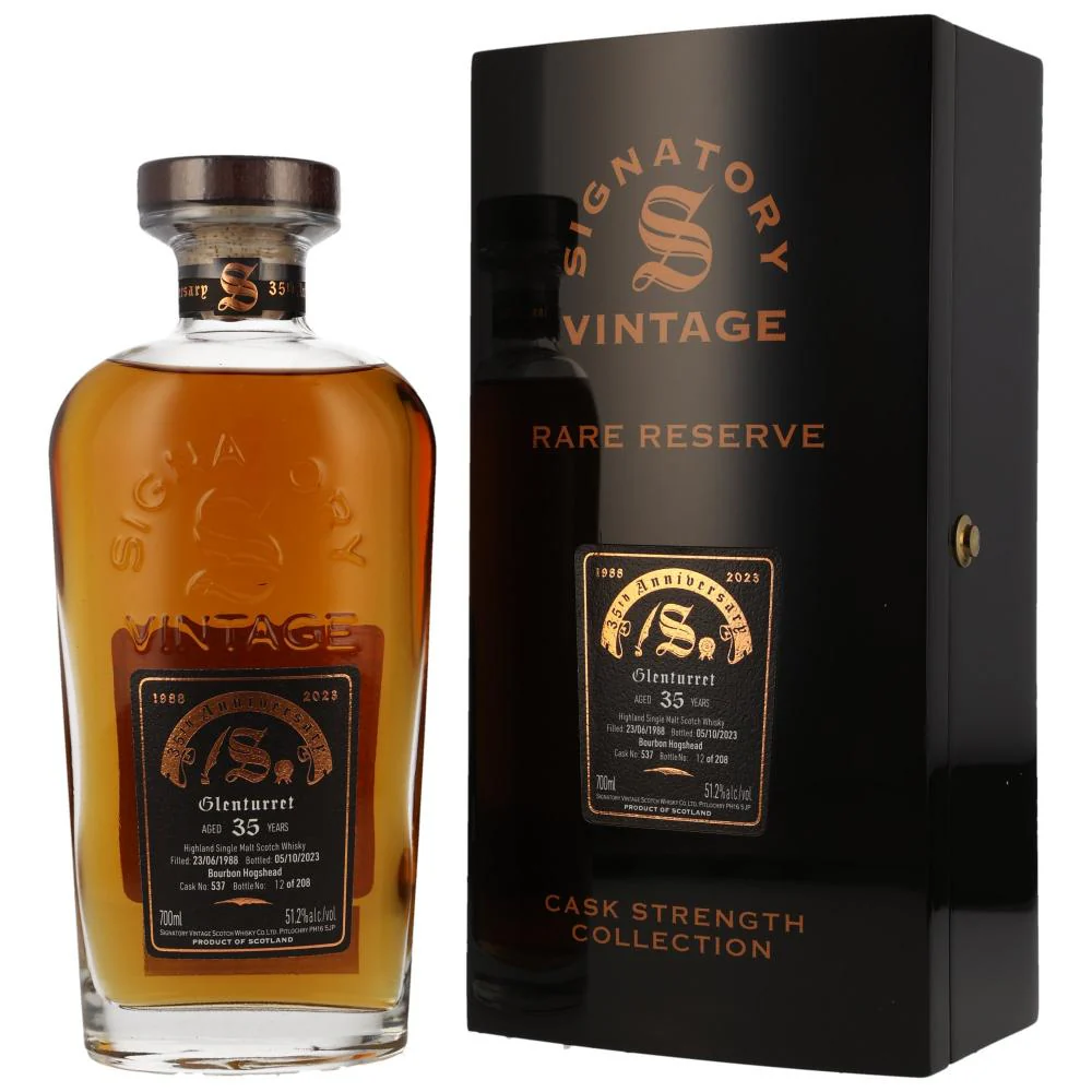 Glenturret 32 Jahre SV 35th Anniversary Cask #537 51,2% 0,7l