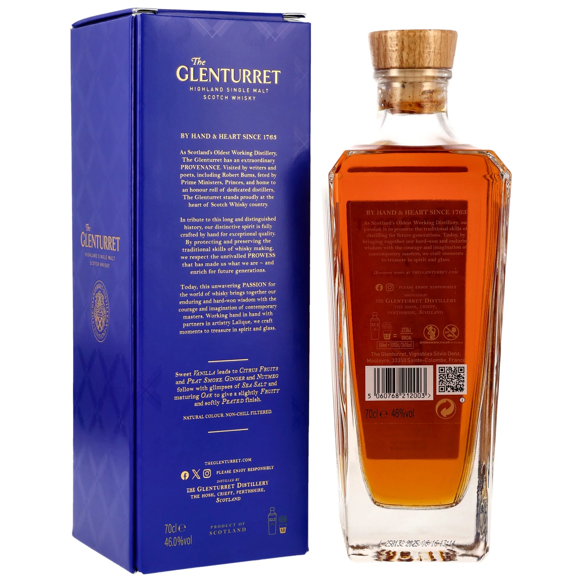 Glenturret 7 Jahre Peat Smoked 2025 Release 46% 0,7l - Image 2
