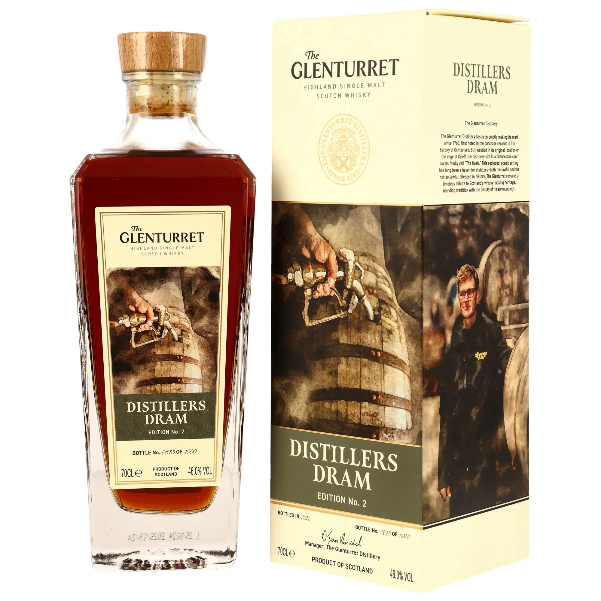 Glenturret Distillers Dram Edition No. 2 46% 0,7l