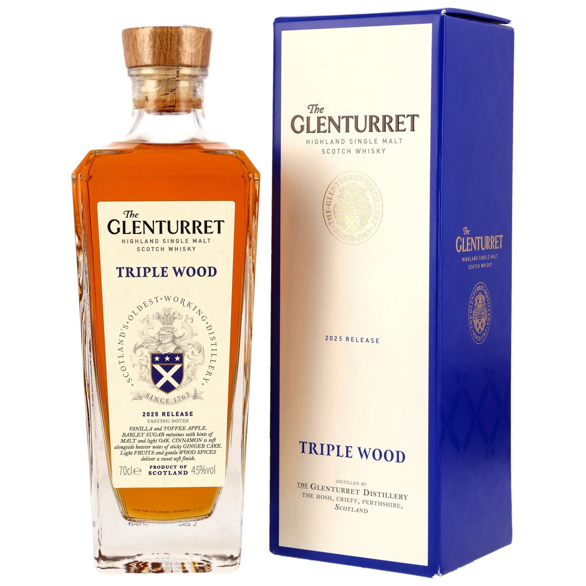 Glenturret Triple Wood 2025 Release 45% 0,7l