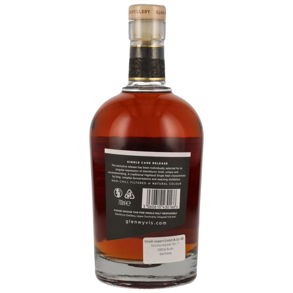 GlenWyvis 2018/2024 1st Fill Oloroso Single Cask #243 61,5% 0,7l - Image 2