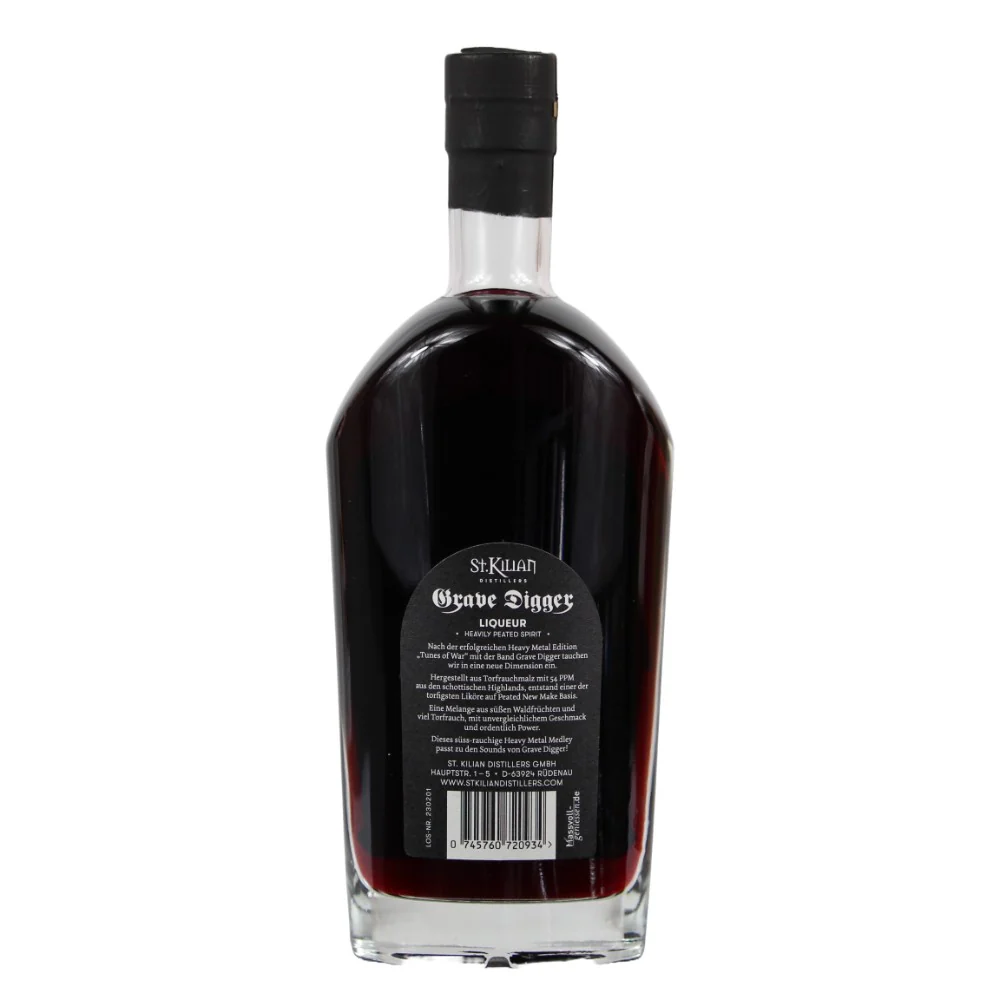 Grave Digger Berry Metal Likör Rauchig 40% 0,7l - Image 2