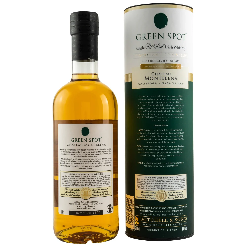 Green Spot Chateau Montelena Zinfandel Wine Casks 46% 0,7l - Image 2